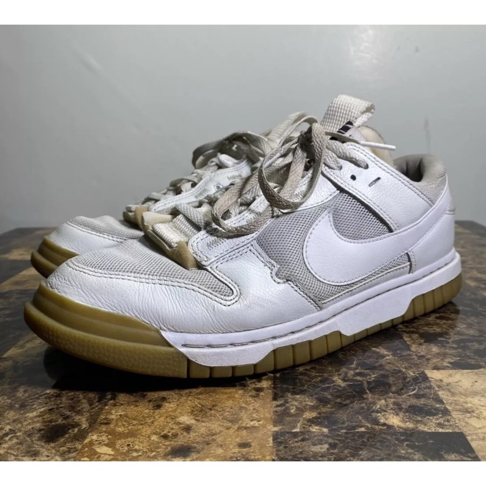 Nike Air Dunk Jumbo Remastered White Gum Mens Size 9